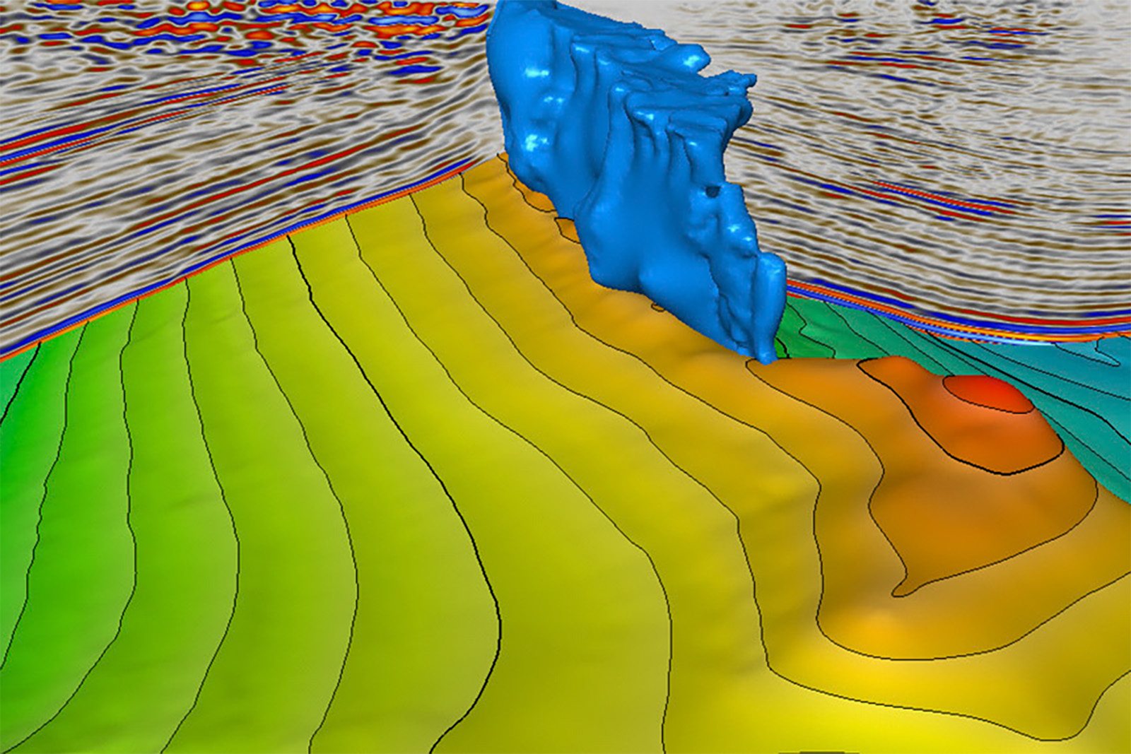 Salt at surface in the Diapir Fold Zone, the type area for the term “diapir”.